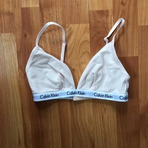 Pink Calvin Bra